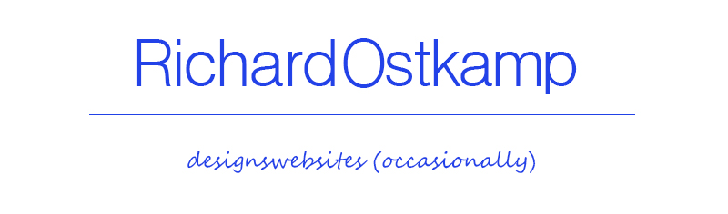 Richard Ostkamp Designs Websites